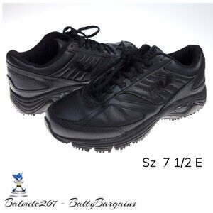 FILA V3 Black Dynamic Landing System Womens 7.5 EEE Running Work Shoes FREE SHIP